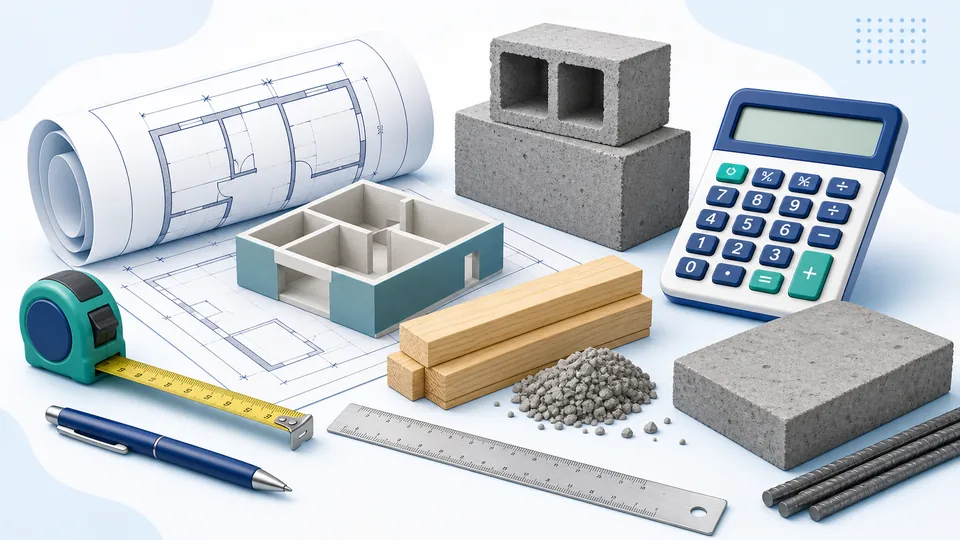 Cubic Yard Calculator calculator illustration